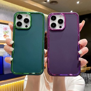 Funda <span class=keywords><strong>de</strong></span> Teléfono TPU con Marco Electrochapado a Prueba <span class=keywords><strong>de</strong></span> Golpes para iPhone 15, Oppo, Xiaomi, Samsung, InfnixI, Vivo, OnePlus, Todos los <span class=keywords><strong>Modelos</strong></span> - Product Image 1