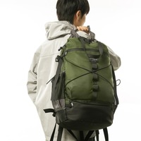 Sac à dos de voyage extérieur tendance 2025 unisexe grande capacité en nylon imperméable avec fermeture éclair pour la randonnée