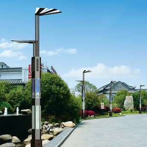 Columna Decorativa con Diseño de Hojas y Dragón, Iluminación Solar para Exteriores IP66, Uso Comercial con Garantía de 10 Años - Product Image 4
