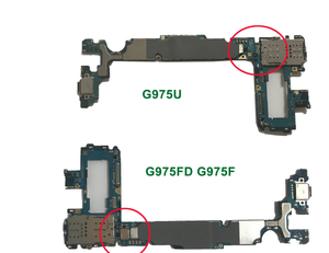 Mainboard/Motherboard chính hãng, mở khóa, dành cho Samsung <span class=keywords><strong>Galaxy</strong></span> S10 G973F g973u, S10 Plus G975F G975FD G975U, bộ nhớ 128GB - Product Image 5
