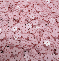 Bloc de remplissage souple de 500g en forme de fleurs de cerisier à six pétales, fait main, compatible avec les scènes MOC et l'assemblage de plantes, accessoires de bijoux