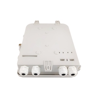 Boîtier de distribution de fibre optique FTTH 16 cœurs, étanche pour extérieur, avec adaptateurs SC APC UPC, boîtier terminal optique