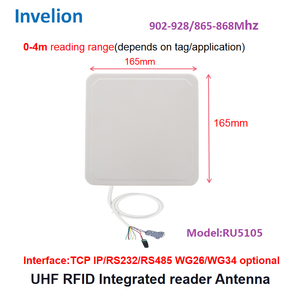 Libero SDK lungo raggio <span class=keywords><strong>UHF</strong></span> <span class=keywords><strong>RFID</strong></span> integrato lettore 4dbi Antenna con RS232 rrs485 Wiegand parcheggio veicolo di controllo di accesso - Product Image 2