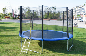 <span class=keywords><strong>Trampoline</strong></span> en PVC de 12 pieds avec filet <span class=keywords><strong>Trampoline</strong></span> de saut extérieur pour utilisation en parc d'attractions - Product Image 4