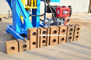 Hr2-25 emi-tự động hướng dẫn sử dụng thủy lực lồng vào nhau gạch Báo Chí đất sét gạch máy làm bằng tay - Product Image 2