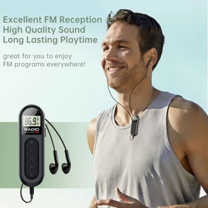 Radio FM Portátil Recargable con Pantalla LCD Ultra Clara, Fácil Sintonización y Clip Trasero, Ideal para Personas Mayores, Reuniones y Actividades al Aire Libre - Product Image 6