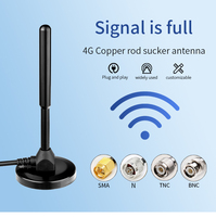 Vibrateur longue portée en cuivre 4g, support magnétique, câble d'antenne Mobile, antenne de Base magnétique 3m pour voiture SUV, Radio amateur, répéteur de Scanner