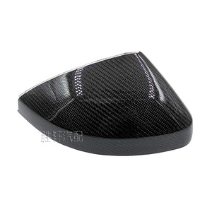 ฝาครอบกระจกมองหลังคาร์บอนไฟเบอร์สำหรับรถ Audi A3 S3 RS3 2014-2020ทั้งชุดซ้ายและขวา - Product Image 2