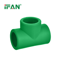 IFANPLUS Styles complets PPR matériaux de plomberie filetage Injection plastique eau plomberie PPR raccords de tuyauterie