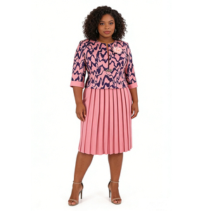 Traje de Vestir de Alta Calidad con Diseño Turco para Mujer, Talla Grande, para Iglesia - Product Image 1