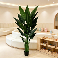 Großhandel Hochzeits-Gastgeschenke Künstliche Paradiesvogelblume aus Kunststoff Realistische Künstliche Bäume für Veranstaltungen Feiertage Weihnachtsfeier Dekoration
