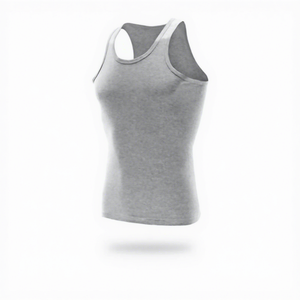 Canotta Sportiva Casual da <span class=keywords><strong>Uomo</strong></span> 100% Cotone, Senza Maniche, Versatile, Adatta per Mezza Età e Anziani, Intimo Bianco, Sottocamicia con Collo Rotondo - Product Image 6