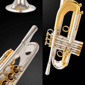 เครื่องดนตรีทรัมเป็ตแบบ B Flat สำหรับผู้เริ่มต้นและผู้ใหญ่ ระดับมืออาชีพ สำหรับการสอบ - Product Image 6