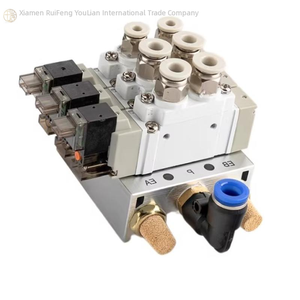 Vfs3340-5lzd-01 โมดูลควบคุมโซลินอยด์ PLC แบบ 5 ทิศทาง การแลกเปลี่ยนข้อมูลระบบอัตโนมัติทางอุตสาหกรรมด้วยลม - Product Image 1