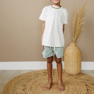 Hot Summer Casual <strong>Shorts</strong> for Boys 100% Cotton Corduroy Fabric Quick Dry Embroidered <strong>Kids</strong> Wear - Product Image 3