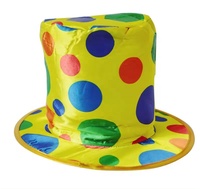 Chapeau de Clown Adulte, Chapeau de Carnaval, Chapeau de Mardi Gras, Chapeau de Cosplay d'Halloween, Accessoires de Fête