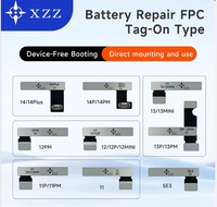 XZZ pas besoin de programmeur lire écrire données batterie Flex pour iPhone 11 12 13 14 SE3 MINI Pro Max batterie santé/fenêtre pop-up réparation