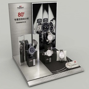 Présentoir de Vitrine Moderne pour Bijoux et Montres, Design Créatif pour Magasin de Bijouterie - Product Image 4