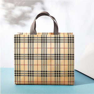 Kualitas Terbaik kustom ramah lingkungan dicetak gratis sampel lipat, didaur ulang pp tenun dilaminasi tas tote belanja/ - Product Image 4