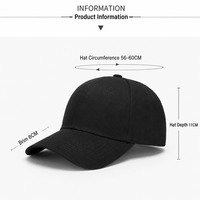 Gorra de Béisbol Estructurada de 6 Paneles con Logotipo Personalizado, 100% Algodón Twill, Hebilla Metálica Ajustable, Visera Curva para Deportes, Viajes y Actividades al Aire Libre
