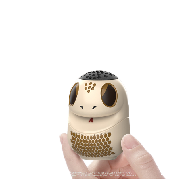 New Cartoon Snake Small for Speaker Wireless Gift Mini High-quality Portable Cute Decoration Plastic 500-800mAh