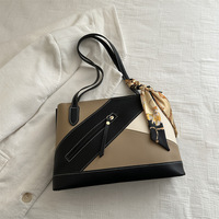 Sac à bandoulière tendance grande capacité style cowboy pour femme – Collection Printemps 2026