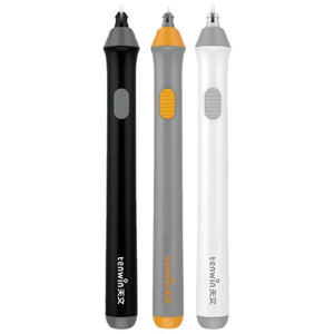 TENWIN 8302 Ensemble de stylos <span class=keywords><strong>gomme</strong></span> <span class=keywords><strong>électrique</strong></span> sans poussière deux recharges 5 & 2.3mm Croquis Dessin Art Highlight Remplacer la batterie en caoutchouc - Product Image 3