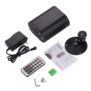Lumière laser RGB DJ Disco Stage Activé par le son 48 motifs Projecteur <span class=keywords><strong>LED</strong></span> Party Light - Product Image 4