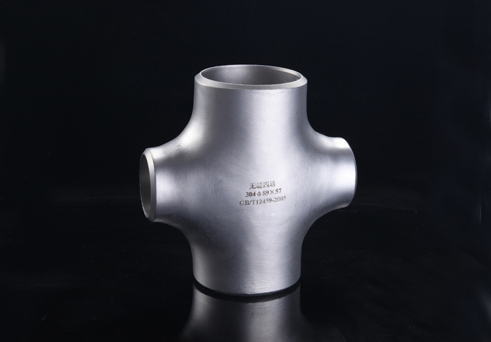 Customization Alloy 316 butt weld pipe fitting straight cross 4 way cross pipe fittings
