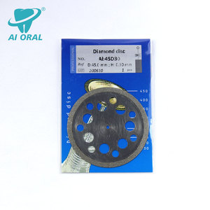 Disque de laboratoire diamanté double face électrique Ai-oral, épaisseur 0,3 mm, disque de coupe abrasif personnalisable pour laboratoire <span class=keywords><strong>dentaire</strong></span> - Product Image 4
