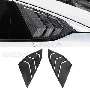 Para Honda INSPIRE 2019-2022, kit de embellecedores de ventana trasera triangular tipo aleta de tiburón, embellecedor de ventana de ventilación lateral trasera, modificación de cubierta. - Product Image 4