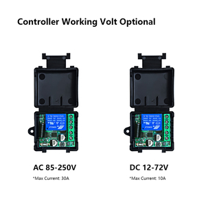 Điều khiển từ xa chuyển đổi RF không Dây chuyển đổi từ xa 1CH DC 12V AC 220V cho ánh sáng động cơ quạt máy bơm máy phát và máy thu - Product Image 2