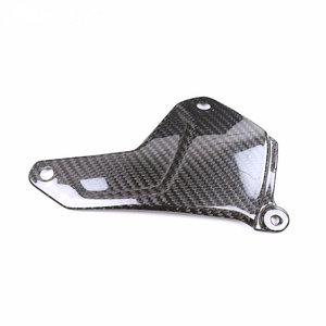 Protector de basculante de fibra de carbono seca 3K 100% para Kawasaki Ninja H2 H2R 2015+ - Piezas de adorno modificadas para brazo oscilante de motocicleta - Product Image 5