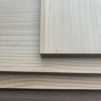 En gros, planche de pin de qualité claire, résistante à l'humidité, en joint de doigts, épaisseur personnalisée, matériau brut pour meubles