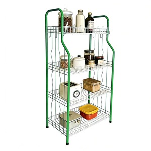 Moderno Escurridor de Platos de Hierro Fundido, Organizador de <span class=keywords><strong>Cocina</strong></span> Plegable con Niveles Ajustables para Almacenamiento de Ollas - Product Image 3