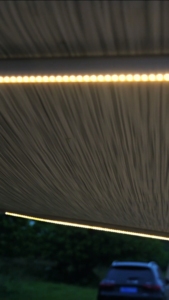 Auvent de voiture latéral de 2,5 x 2 mètres, tente de <span class=keywords><strong>camping</strong></span>, <span class=keywords><strong>pare</strong></span>-<span class=keywords><strong>brise</strong></span>, télescopique électrique - Product Image 3