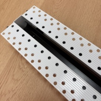 Meilleures ventes : Grilles de climatisation HVAC, diffuseur linéaire invisible à fentes, grille d'aération en aluminium
