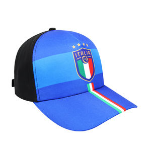 Casquette de baseball inspirée des événements de football internationaux, à large bord, design tendance et polyvalent, best-seller, casquette pour supporters de l'équipe de football italienne - Product Image 1