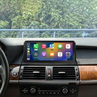 Lecteur multimédia GPS pour voiture avec système Linux 10,25 pouces, intégrant CarPlay et Android Auto pour BMW X5 E70/X6 E71