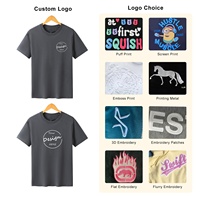 Camisetas Casuales de Alta Calidad para Hombre, Personalizables con Logotipo, al por Mayor, Corte Ajustado, Manga Larga, 250 g/m², 100% Algodón, Estampadas