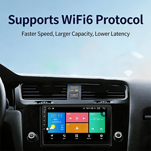 เครื่องเล่นแอนดรอยด์ในรถยนต์ขนาด 7 นิ้ว หน้าจอสัมผัส ระบบนำทาง GPS เครื่องเล่นเสียง รองรับ Android Auto แบบแฮนด์ฟรี พร้อม WiFi ในตัว ใช้ได้กับรถยนต์ทั่วไป - Product Image 3
