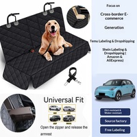 Coussin de siège arrière pour animaux de compagnie pour voitures OLIVER, tissu Oxford imperméable et résistant à l'usure, tapis anti-salissure pour chats et chiens, accessoires pour animaux de compagnie en voiture
