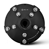 Moteur de ventilateur électrique AC PMSM Amthi 7,3 m 12 pi, puissance industrielle AC220/380v 1200w, 380v, certifié UL pour zone industrielle