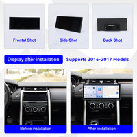 MOOKAKA 15.8'' Android 15 Carplay pour Land Rover Discovery 5 2016-2017 Radio GPS Navi Lecteur multimédia sans fil Écran tactile