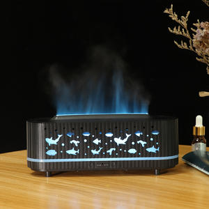 Difusor de Aromas Ocean World, Humidificador de 0.5L con Luz LED para Dormitorio y Uso Doméstico - Product Image 4