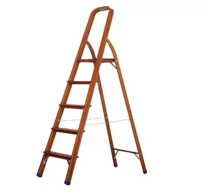 Taburete de escalera plegable de 3 escalones, taburetes de madera para  adultos, banco portátil para zapatos, estante de flores, cocina interior y  baño