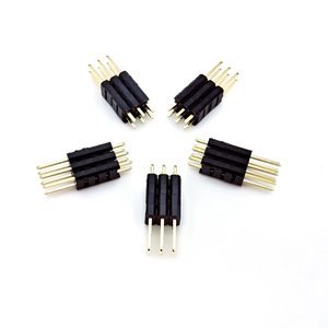 Conector de Cabezal de Pines de Paso de 2.54 mm, Doble Fila, Recto, SQ0.64 mm, H10.0 mm, 2*3P - Product Image 2