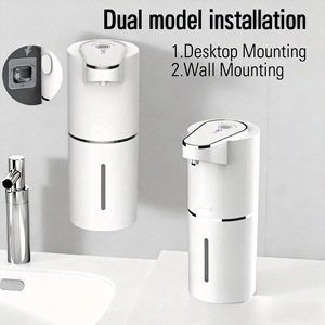 Distributeur de savon automatique mural Huyo OEM avec capteur intelligent pour lavage des mains en mousse ABS - Product Image 4