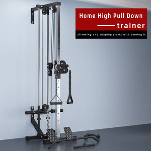 New Design Integrated Trainer Squat Rack Dual <strong>Pully</strong> <strong>Wall</strong> Mounted Power Rack Cable Rack Gym Fitness Equipment Foldable Metal - Product Image 4