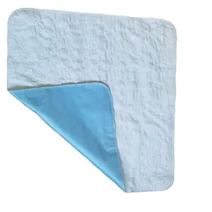 Materasso per incontinenza riutilizzabile uso ospedaliero lavabile sotto i cuscinetti per l'allattamento sanitario del letto dell'urina impermeabile